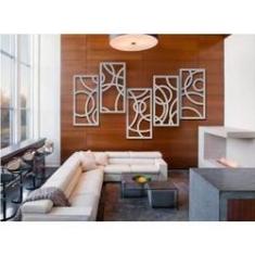 Imagem de Quadro de Parede Molduras 5 Peças em MDF