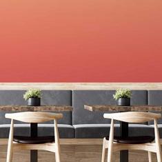 Imagem de Papel de Parede Adesivo Degradê Laranja e  N05146 Rolo de 0,58x3,00