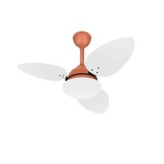 Imagem de Ventilador Teto Pétalo Potente Sala 3 Pás Cobre Ventax 110V