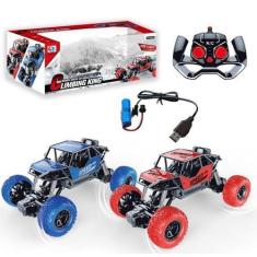 Imagem de Brinquedo Carrinho De Controle Remoto Recarregável  4X4 Giro 360º - To