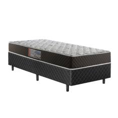 Imagem de Cama Box Casal Colchão Mola Ensacada Acolchões + Box Poliéster 68x138x188