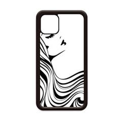 Imagem de Linda capa longa de cabelo encaracolado para iPhone 11 Pro Max para Apple Mobile Case Shell