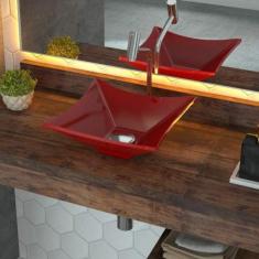 Imagem de Cuba De Apoio L30 Folha Com Torneira Link Alta E Válvula Click Com Sifão E Flexível Compace 