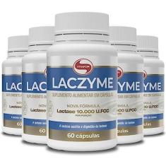 Imagem de Kit 5 Laczyme Vitafor 60 Cápsulas 470mg