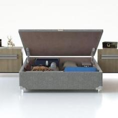 Imagem de Base Box para Colchão Viúva Probel com Baú Universal 34x128x188cm