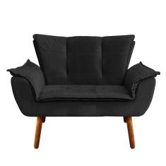 Imagem de Namoradeira Opala Veludo Preto