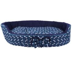 Imagem de Cama Pet Deluxe Almofada Pelúcia Caminha Confort Cachorros E Gatos Aco