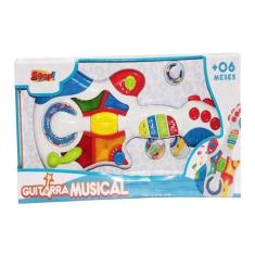 Imagem de Brinquedo Musical Guitarra Infantil Sons E Luzes - Zoop Toys