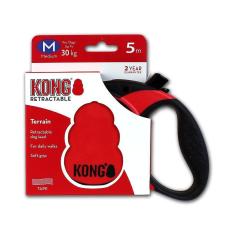 Imagem de Guia Retrátil Cães Kong Terrain Vermelho Grande
