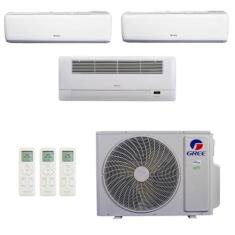 Imagem de Ar-Condicionado Multi Split Inverter R-32 Gree 24.000 (2x Evap HW 9.000 + 1x Evap Cassete 1 Via 12.000) Quente/Frio 220V