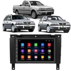 Imagem de Kit Multimidia Android Gol G3 2000 2001 2002 2003 2004 2005 7 Pol + Câ