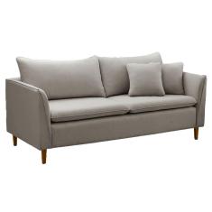 Imagem de Sofá Living Kassia 2 lugares 1,84m Prata LansofBr