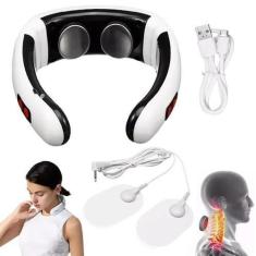 Imagem de Massageador Pescoço Ombro Elétrico Portátil Coluna Cervical - Fortalez