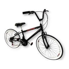 Imagem de Bicicleta aro 26 mtb guidão alto 18 marchas estilo bmx