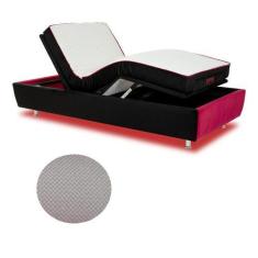 Imagem de Cama Solteiro Gamer Linho Areia Bugatti 108X218 Com Massagem - Pilati