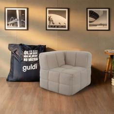 Imagem de módulo canto sofá guldi popup linho cru