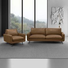 Imagem de Conjunto Sala de Estar Decorativo Paloma 1 Sofá 2 Lugares 183cm 1 Polt