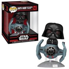 Imagem de Boneco Funko Pop! Ride Star Wars - Darth Vader no Caça TIE Avançado x1