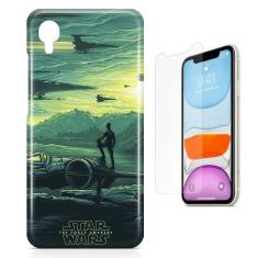 Imagem de Kit Capa iPhone XR 6,1" - Star Wars 3 e Película