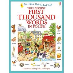 Imagem de First Thousand Words in Polish - Heather Amery - 9781409566137