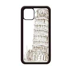 Imagem de Capa inclinada Torre de Pisa Itália Pisa para iPhone 12 Pro Max para Apple Mini Mobile Case