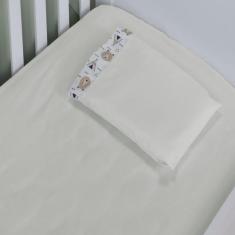 Imagem de Jogo De Lençol De Berço Americano Bebê Estampas Variadas - Monzilo Bab