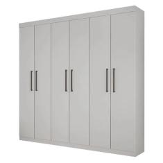 Imagem de Guarda Roupa 6 Portas Ubatuba - Móveis Valverde - Neve