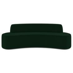 Imagem de Sofá 4 Lugares Para Sala De Estar Living 230cm Koane D06 Veludo Esmeralda - Mpozenato