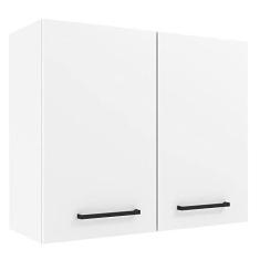 Imagem de Armário Aéreo Madesa Agata 80 cm 2 Portas - Branco