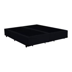 Imagem de Base Box Queen Bipartido Santo Box Suede 40x158x198