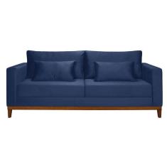 Imagem de Sofá 2 Lugares Bahamas Suede Azul