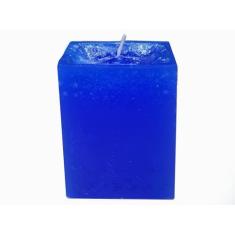 Imagem de Vela Decorativa Na Cor Azul Enfeite De Natal Decore Sua Casa - Velas D