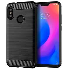 Imagem de XIAOMI Capa para celular A2 Lite, sensação macia, proteção total, anti-arranhões e impressões digitais + capa de celular resistente a arranhões para XIAOMI A2 Lite