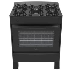 Imagem de Fogão de Piso 5 Bocas Iris Timer Glass Preto