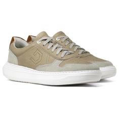 Imagem de Tênis Masculino Democrata Casual Denim Joe Ultra Light Couro Confortável 526103-Masculino