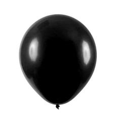 Imagem de Balão Buffet Preto - 7 Polegadas - 50 Unidades