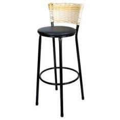 Imagem de Jogo 2 Banquetas Altas Ratan Hawai  Palha