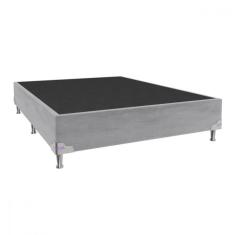 Imagem de Base Para Cama Box Casal 138x188x28 Sued Portobel Cinza