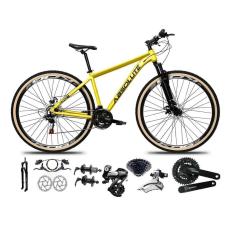Imagem de Bicicleta Aro 29 Absolute Nero 5 Shimano Altus 24v K7 Freios Hidráulico Suspensão Trava Pneus Faixa-Unissex