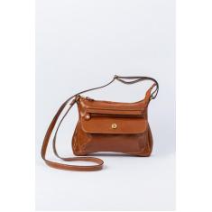 Imagem de Bolsa Feminina Transversal selma lateral em Couro Legitimo - Betania C