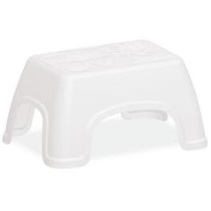 Imagem de Banquinho Em Plastico Monobloco Catty Branco - Tramontina