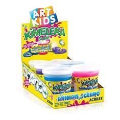 Imagem de Brinquedo Diverso Kimeleka Animais Oceano Acrilex Multicor 180g
