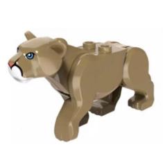 Imagem de Boneco Blocos De Montar Puma Animal Floresta - Mega Block Toys