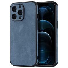 Imagem de Capa de telefone de couro PU fosco para iPhone 13 11 12 14 Pro Max XS Max XR X 13Pro 14 11 Silicone macio Business Slim Capa traseira, T2, para iphone 12