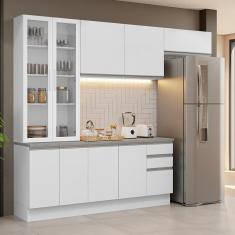 Imagem de Armário de Cozinha Completa 270cm Branco Glamy Madesa 16