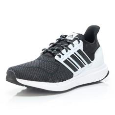 Imagem de adidas Tênis feminino Ubounce Alphaskin, Preto/Preto/Branco, 8.5