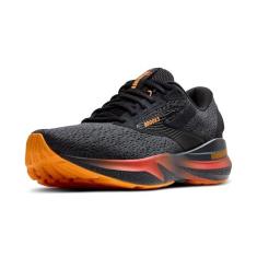 Imagem de Brooks Tênis de corrida masculino Adrenaline GTS 24 Supportive, Preto/ébano/Siena queimada, 39