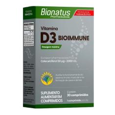 Imagem de Vitamina D3 Bioimmune Bionatus 30 Comprimidos