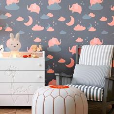 Imagem de Papel De Parede Adesivo Infantil N010048 Rolo 0,58X3M