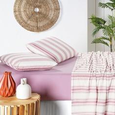 Imagem de Jogo De Cama Marin Casal Padrao 04 Peças Tecido Malha 100 Algodão - Fi